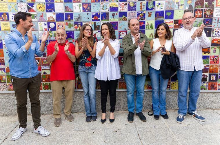 Torrelodones acogió un acto en memoria de Mariano Cuadrado y en defensa de la plaza que lleva su nombre