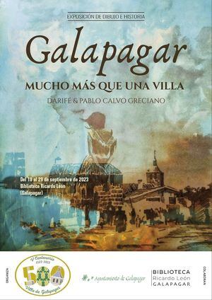 Nueva exposición de la Asociación V Centenario Villa de Galapagar en la Biblioteca Ricardo León