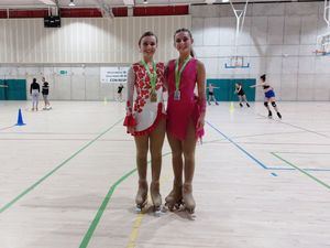 Paula Romaguera y Macarena Pitto, dos campeonas sobre ruedas que entrenan en Torrelodones