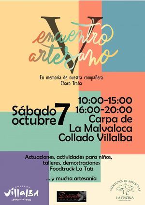 La Carpa Malvaloca de Collado Villalba acoge este sábado un encuentro de artesanos