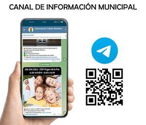 Collado Mediano lanza un nuevo canal de información municipal en Telegram