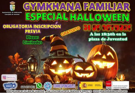 Valdemorillo organiza una gymkhana familiar “terroríficamente divertida” para el 31 de octubre