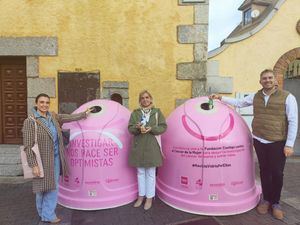 Collado Villalba se suma a la campaña ‘Recicla vidrio por ellas’, contra el cáncer de mama