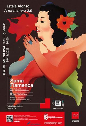 El Festival Suma Flamenca llega a Hoyo de Manzanares con ‘A mi manera’, de Estela Alonso