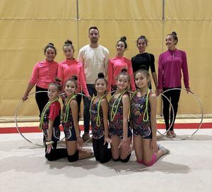 Dos equipos de la Escuela de Gimnasia Rítmica de Collado Villalba se clasifican para el Campeonato de España
