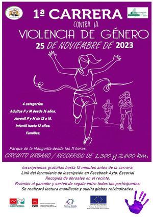 El Escorial organiza la primera Carrera Contra la Violencia de Género
