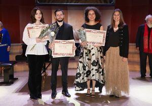 Khadizha Israpil, ganadora del Concurso Internacional de Piano, celebrado en Las Rozas
