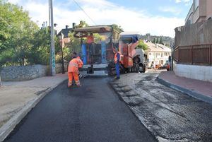 Comienzan los trabajos de asfaltado en varias calles de Torrelodones