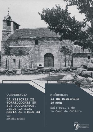 Los documentos de la historia de Torrelodones desde la Edad Media protagonizan una conferencia y una exposición