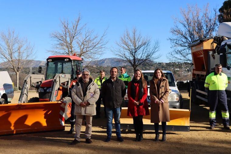 Galapagar presenta su plan de inclemencias invernales