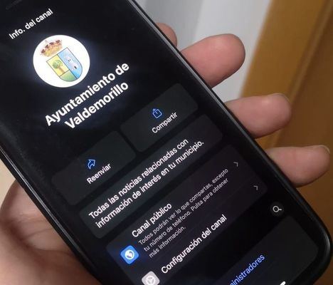 Valdemorillo pone toda la información municipal al alcance de los vecinos en su nuevo canal de WhatsApp