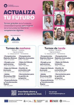 Torrelodones organiza cursos gratuitos dirigidos a mujeres, basados en competencias digitales