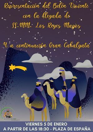 Los Reyes Magos recorrerán El Escorial y Los Arroyos con sus cabalgatas