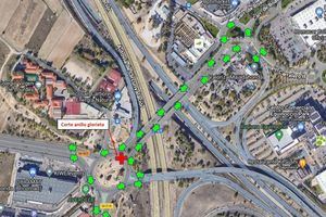 Las obras de la pasarela peatonal de Roza Martín, en Majadahonda, afectará al tráfico en la zona