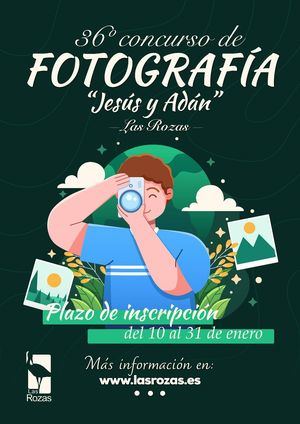 Las Rozas abre el plazo para participar en el Concurso de Fotografía Jesús y Adán, dirigido a jóvenes no profesionales