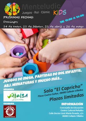 Collado Villalba ofrece una nueva edición del programa de ocio familiar ‘Menteludic kids’