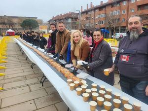 Collado Villalba recaudó más de 1.500 euros con el Roscón Gigante Solidario