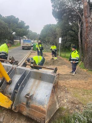 Galapagar emprende la reubicación de los contenedores de residuos