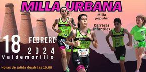 Valdemorillo acoge el domingo 18 de febrero la celebración de la Milla Urbana SO3