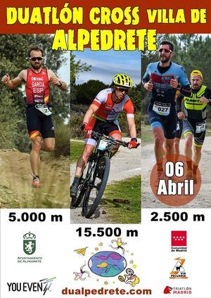 El Duatlón Cross de Alpedrete cumplirá el próximo 6 de abril 30 años