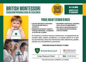 British Montessori, educación personalizada de excelencia de 1 a 18 años