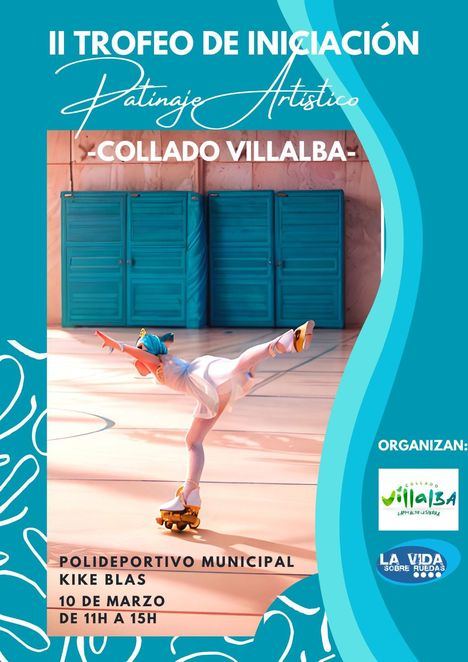 Collado Villalba acoge este domingo el II Trofeo de Iniciación al patinaje artístico