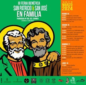 San Patricio y San José se festejan en Los Negrales durante todo el fin de semana