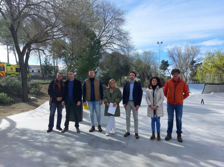 Collado Villalba estrena una pista de skate totalmente renovada en el Parque Pinar de las Eras