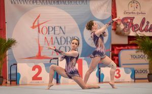 Más de 460 gimnastas de toda España se preparan para competir en el Open Madrid Acro en Moralzarzal