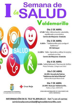 Valdemorillo celebra del 2 al 7 de abril su I Semana de la Salud