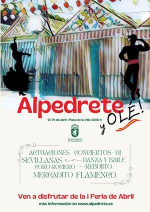 La Feria de Abril llega a Alpedrete con la celebración de Alpedrete y OLÉ