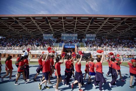 Más de 11.000 escolares de Las Rozas participan durante esta semana en las Olimpiadas Escolares