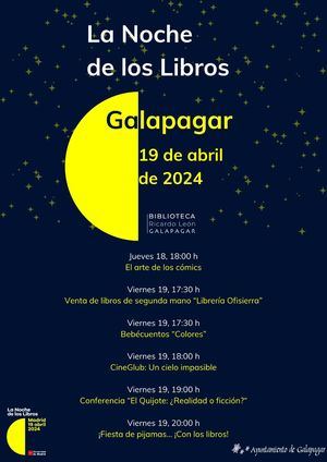 Galapagar se une a la celebración de La Noche de Los Libros