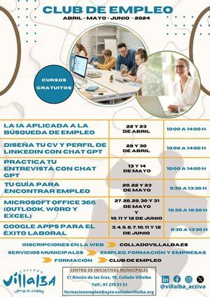 Comienza una nueva edición del ‘Club de Empleo’ de Collado Villalba