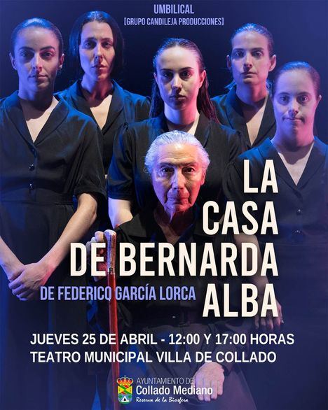 ‘La Casa de Bernarda Alba’ llega a Collado Mediano con dos representaciones gratuitas