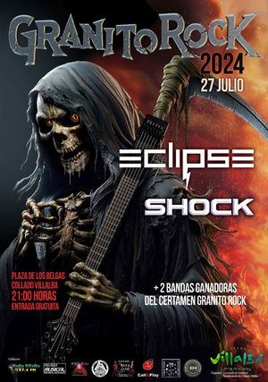 El grupo sueco Eclipse y los españoles Shock, cabezas de cartel en el Granitorock 2024