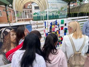 Las grandes obras de la pintura, vistas por los escolares de Collado Villalba en el Día Internacional de los Museos