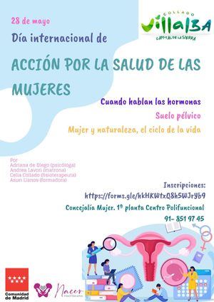 Collado Villalba conmemora el Día Internacional de Acción por la Salud de las Mujeres con varias actividades
