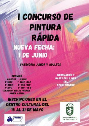 Alpedrete convoca para este sábado su primer Concurso de pintura rápida