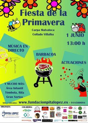 La Fundación Pita López celebra su III Fiesta Solidaria de la Primavera en Collado Villalba