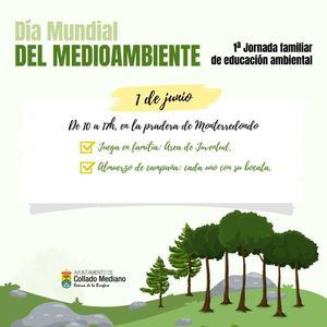 Collado Mediano prepara varias actividades en la naturaleza para celebrar el Día Mundial del Medio Ambiente