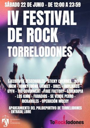 ToRockLodones reúne a bandas locales en el IV Festival de Rock de Torrelodones