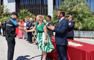 Galapagar rinde homenaje a la Policía Local en el Día de su Patrón