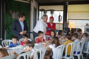 Visita a los campamentos de verano de Las Rozas