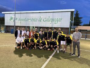 Debuta en Galapagar el primer equipo de Futbol 8 de la Sierra compuesto por deportistas con discapacidad intelectual