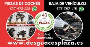Encuentra las piezas que necesitas para tu vehículo al mejor precio en Desguaces Plaza
 