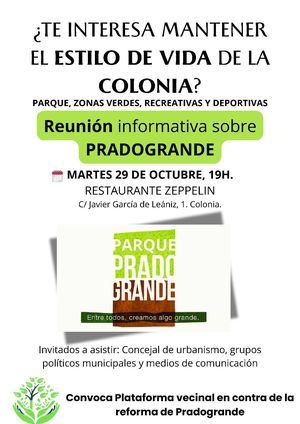Vecinos de la Colonia de Torrelodones se organizan contra el proyecto de un aparcamiento en Pradogrande