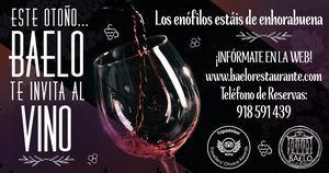 En otoño, Baelo Restaurante en Torrelodones te invita al vino
