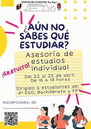 Guadarrama celebra hasta el 30 de abril sus Jornadas de Orientación al Estudiante