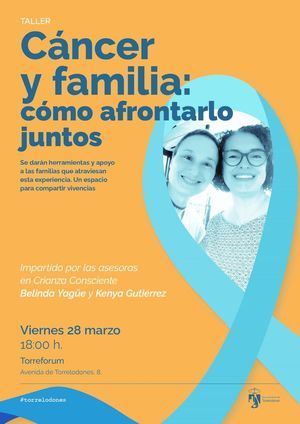 Torrelodones ofrece este viernes un taller sobre cáncer y familia
